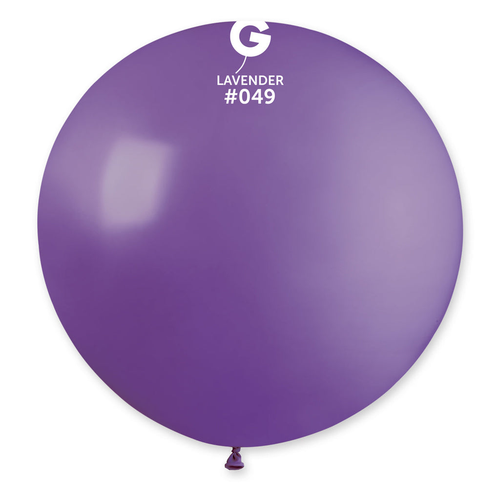 31" Gemar Latex Balloons (Pack of 1) Giant Balloon Lavender