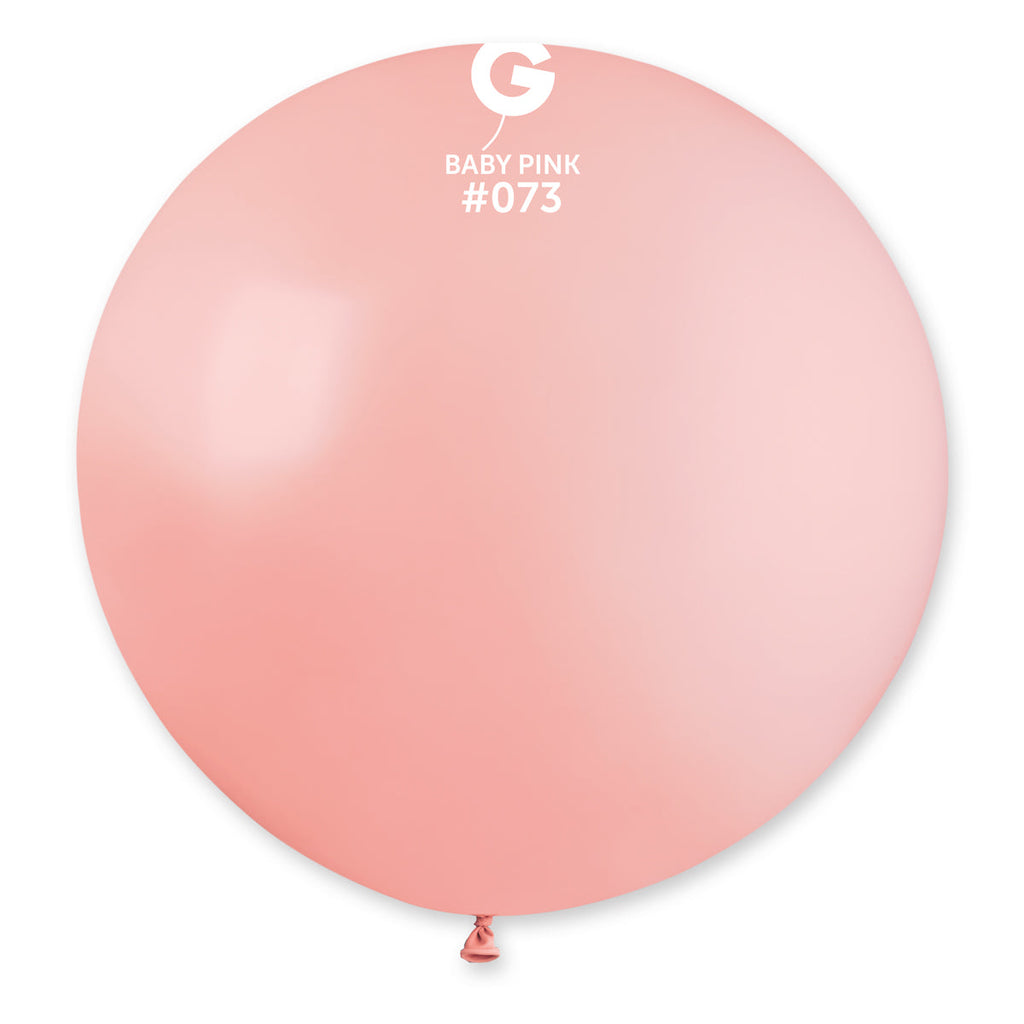 31" Gemar Latex Balloons (Pack of 1) Giant Balloon Baby Pink