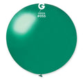 31" Gemar Latex Balloons (Pack of 1) Giant Metallic Green