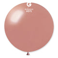 31" Gemar Latex Balloons (Pack of 1) Giant Metallic Balloon Rose Gold