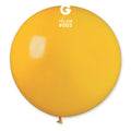 31" Gemar Latex Balloons (Pack of 1) Giant Balloon Deep Yellow