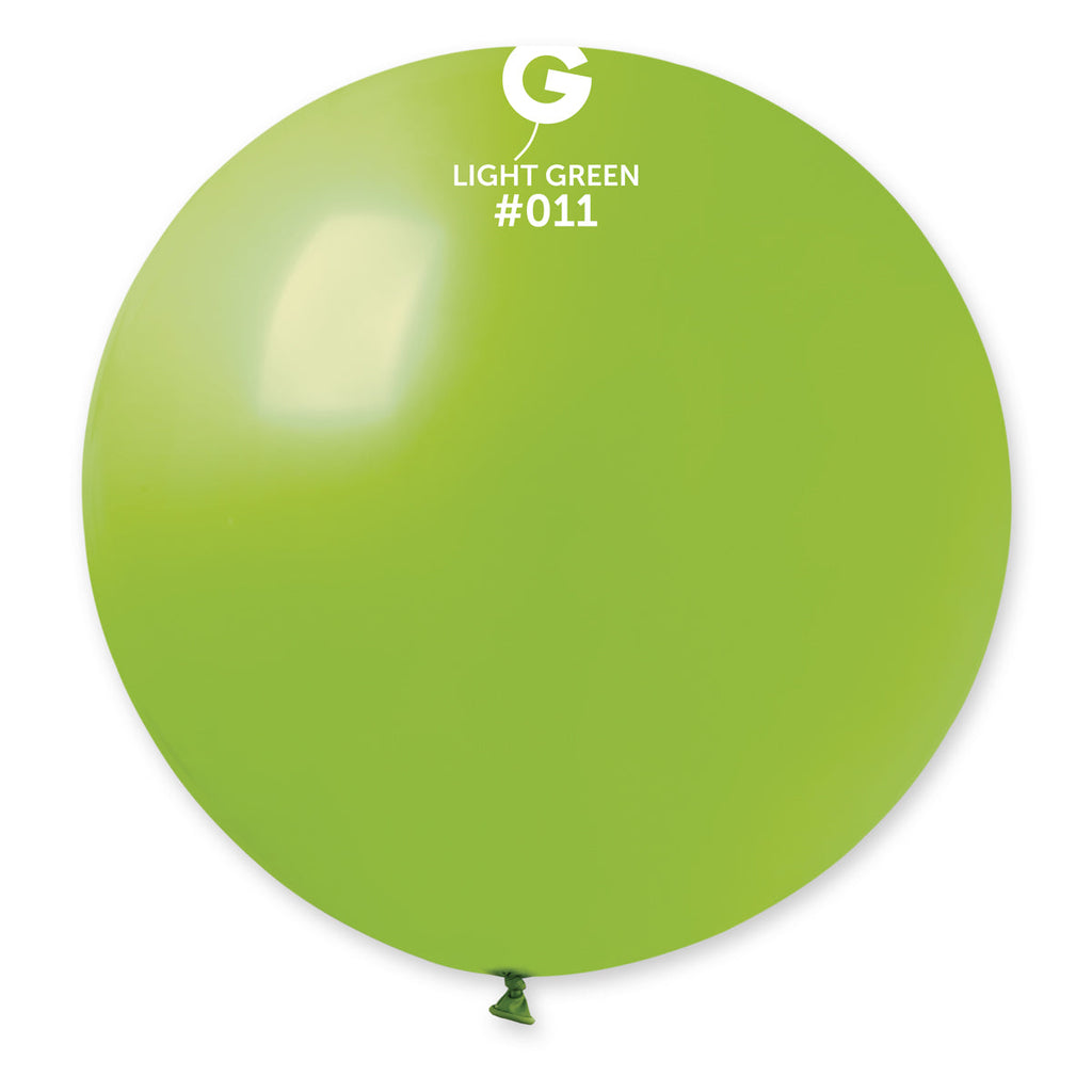 31" Gemar Latex Balloons (Pack of 1) Giant Balloon Light Green