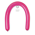 360G Gemar Latex Balloons (Bag of 50) Modelling/Twisting Fuchsia*