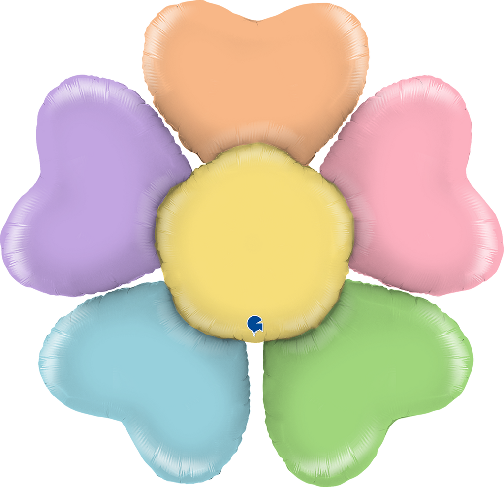 42" Colorful Daisy Foil Balloon