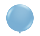 Uninflated 24" Georgia Pearl True Blue Tuftex Latex Balloons (3 Per Bag) Brand Name Maple City Rubber Made in the US and Canada