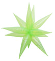 40 Inches Airfill Decor Only Green Neon Starburst Balloon