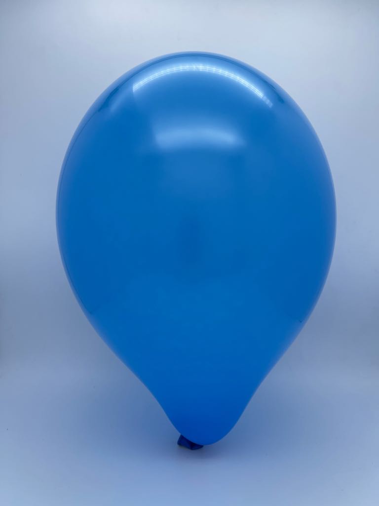 Inflated Balloon Image 36" Cattex Premium Cobalt Blue Latex Balloons (1 Per Bag)