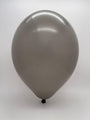 Inflated Balloon Image 24" Cattex Premium Lead Grey Latex Balloons (1 Per Bag)
