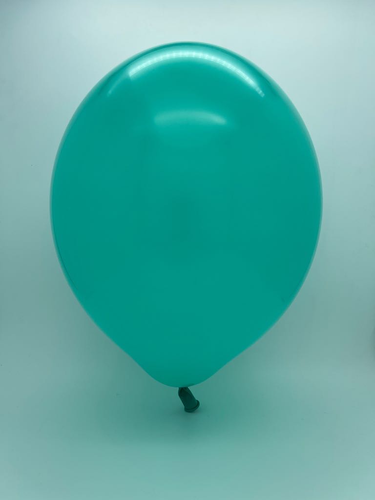 Inflated Balloon Image 36" Cattex Premium Pine Green Latex Balloons (1 Per Bag)