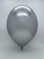 Inflated Balloon Image 5" Cattex Titanium Platinum Latex Balloons (100 Per Bag)