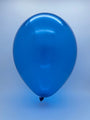 Inflated Balloon Image 17" Crystal Sapphire Blue Tuftex Latex Balloons (50 Per Bag)
