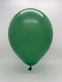 Inflated Balloon Image 12" CTI PartyLoon Brand Latex Balloons (100 Per Bag) Standard Green