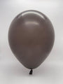 Inflated Balloon Image 360D Deco Chocolate Brown Decomex Modelling Latex Balloons (50 Per Bag)