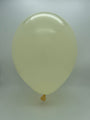 Inflated Balloon Image 18" Deco Ivory Decomex Latex Balloons (25 Per Bag)