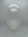 Inflated Balloon Image 17" Ellie's Brand Latex Balloons Pearl White (25 Per Bag)