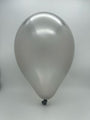 Inflated Balloon Image 260G Gemar Latex Balloons (Bag of 50) Metallic Modelling/Twisting Silver