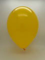 Inflated Balloon Image 5 Inch Tuftex Latex Balloons (50 Per Bag) Golden Rod