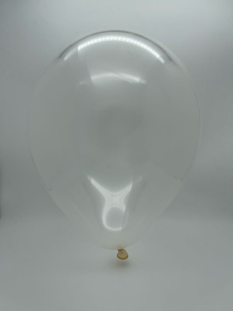 260K Nozzle Up Kalisan Twisting Latex Balloons Crystal Transparent (50 ...