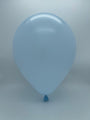 Inflated Balloon Image 12" Kalisan Latex Balloons Pastel Matte Macaroon Baby Blue (50 Per Bag)