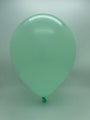 Inflated Balloon Image 5" Kalisan Latex Balloons Pastel Matte Macaroon Green (50 Per Bag)