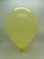 Inflated Balloon Image 36" Kalisan Latex Balloons Pastel Matte Macaroon Yellow (2 Per Bag)