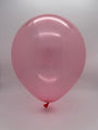 Inflated Balloon Image 12" Kalisan Latex Balloons Pure Crystal Pastel Red (50 Per Bag)