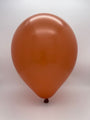 Inflated Balloon Image 12" Kalisan Latex Balloons Retro Rust Orange (50 Per Bag)