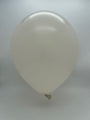 Inflated Balloon Image 12" Kalisan Latex Balloons Retro White (50 Per Bag)