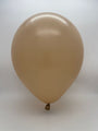 Inflated Balloon Image 18" Kalisan Latex Balloons Standard Hazelnut (25 Per Bag)