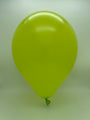Inflated Balloon Image 5" Kalisan Latex Balloons Standard Lime Green (50 Per Bag)
