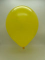 Inflated Balloon Image 12" Kalisan Latex Balloons Standard Yellow (50 Per Bag)