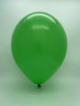 Inflated Balloon Image 17" Standard Green Tuftex Latex Balloons (50 Per Bag)