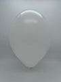 Inflated Balloon Image 5" White Tuftex Latex Balloons (50 Per Bag)