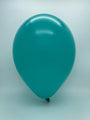 Inflated Balloon Image 36" Teal Tuftex Latex Balloons (2 Per Bag)