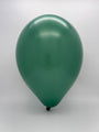 Inflated Balloon Image 11 Inch Tuftex Latex Balloons (100 Per Bag) Evergreen