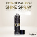 Flat Uninflated Aerosol Kalishine from Kalisan Instant Balloons Shine Spray 570ml Brand Name Kalisan In Turkey for Bargain Balloons
