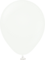 5" Kalisan Latex Balloons Standard White (50 Per Bag)