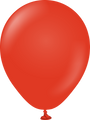 5" Kalisan Latex Balloons Standard Red (1000 Per Bag)