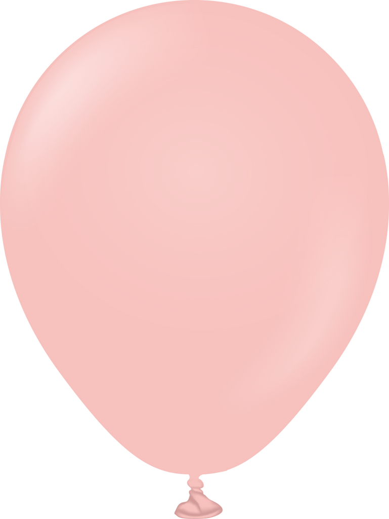 5" Kalisan Latex Balloons Standard Baby Pink (50 Per Bag)