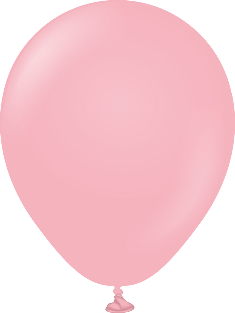 5" Kalisan Latex Balloons Standard Flamingo Pink (50 Per Bag)