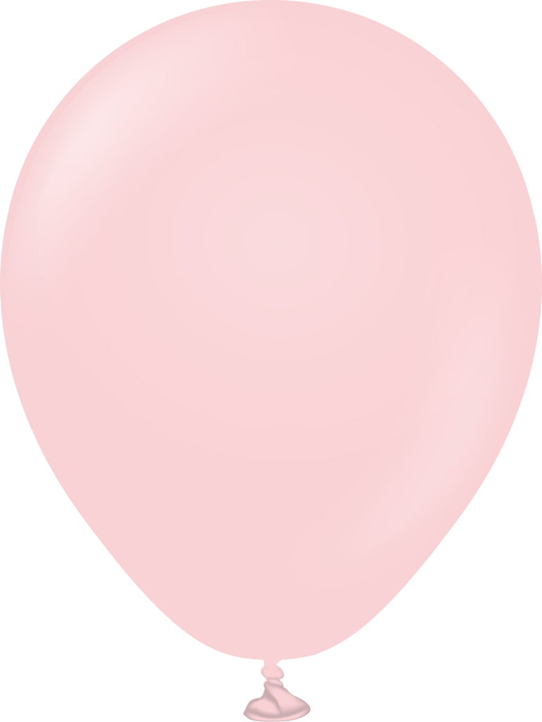 5" Kalisan Latex Balloons Pastel Matte Macaroon Pink (1000 Per Bag)