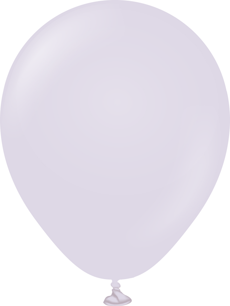 5" Kalisan Latex Balloons Pastel Matte Macaroon Lavender (1000 Per Bag)