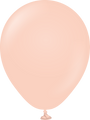 5" Kalisan Latex Balloons Pastel Matte Macaroon Salmon (1000 Per Bag)