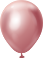 5" Kalisan Latex Balloons Mirror Pink (50 Per Bag)