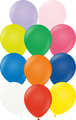 12" Kalisan Latex Balloons Standard Assortment (50 Per Bag)