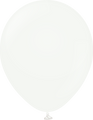 12" Kalisan Latex Balloons Standard White (50 Per Bag)