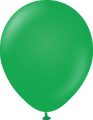 12" Kalisan Latex Balloons Standard Green (50 Per Bag)