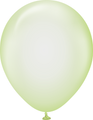 12" Kalisan Latex Balloons Pure Crystal Pastel Green (50 Per Bag)
