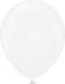 12" Kalisan Latex Balloons Crystal Transparent (50 Per Bag)