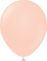 18" Kalisan Latex Balloons Pastel Matte Macaroon Salmon (25 Per Bag)